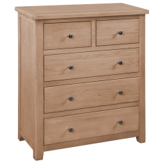 Cannes 2+3 Chest of Drawers - Oak
