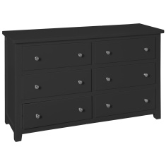 Cannes 6 Drawer Chest - Painted Charcoal Cannes 6 Drawer Chest - Painted Charcoal