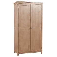 Cannes Full Hanging Wardrobe - Oak
