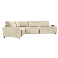 G Plan Vintage Morley 4 Seater Leather Power Recliner Corner Sofa G Plan Vintage Morley 4 Seater Leather Power Recliner Corner Sofa
