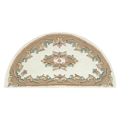 Melrose Royal 69x137cm Half Moon Rug - Cream/Beige Melrose Royal 69x137cm Half Moon Rug - Cream/Beige