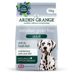 Arden Grange Sensitive Adult Dry Dog Food Grainfree Ocean White Fish & Potato