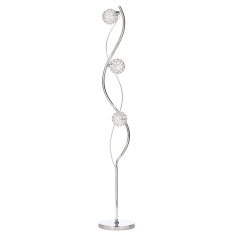 BHS Orianna Floor Lamp - Chrome BHS Orianna Floor Lamp - Chrome