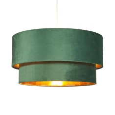 BHS Tia Light Shade 50cm - Green