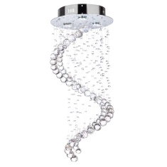 BHS Abyss Flush Ceiling Light - Chrome