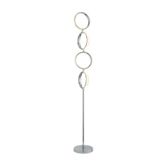 BHS Lena Ring LED Floor Lamp - Chrome BHS Lena Ring LED Floor Lamp - Chrome