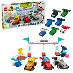 LEGO Duplo 10445 F1 Team Race Cars & Drivers
