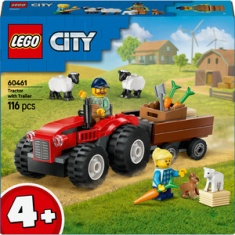 LEGO City 60461 Red Farm Tractor with Trailer & Sheep