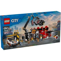 LEGO City 60472 Scrapyard with Cars