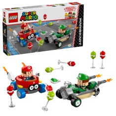 LEGO 72034 Mario Kart - Baby Mario vs. Baby Luigi