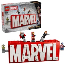 LEGO Marvel 76313 Marvel Logo & Minifigures LEGO Marvel 76313 Marvel Logo & Minifigures