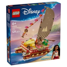 LEGO Disney 43270 Moana's Adventure Canoe