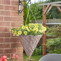 Smart Garden Gala Faux Rattan Cone - 14"/36cm Smart Garden Gala Faux Rattan Cone - 14"/36cm
