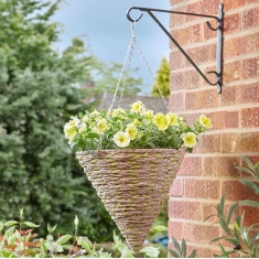 Smart Garden Woodland Faux Rattan Cone - 14"/36cm Smart Garden Woodland Faux Rattan Cone - 14"/36cm