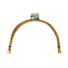 Tildenet Natural Bamboo Tunnel Hoops 6 - Pack