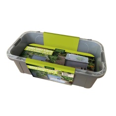 Tildenet Garden Raised Planter With Detachable Legs & Lid - Anthracite