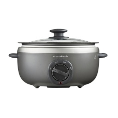 Morphy Richards 460016 3.5L Sear And Stew Slow Cooker - Grey