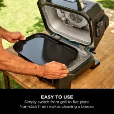 Ninja Woodfire XL BBQ Flat Plate - Black