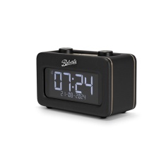 Roberts Rev-Restbk Revival Rest Dab/Dab+/Fm Bluetooth Bedside Clock Radio - Black