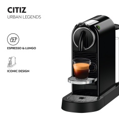 thumbnail image 2 of Nespresso CitiZ Espresso Machine EN167BK - Black (Open Box) 2 of 5