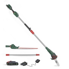 Webb Eco WEV20PSHTB2 20V 50cm Cordless Long Reach Hedge Trimmer & 20cm Pruner (2Ah Battery & Charger Webb Eco WEV20PSHTB2 20V 50cm Cordless Long Reach Hedge Trimmer & 20cm Pruner (2Ah Battery & Charger