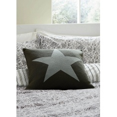 Helena Springfield Star Cushion 45cm - Grey Helena Springfield Star Cushion 45cm - Grey