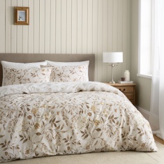 Catherine Lansfield Isadora Floral Duvet Set - Natural Catherine Lansfield Isadora Floral Duvet Set - Natural