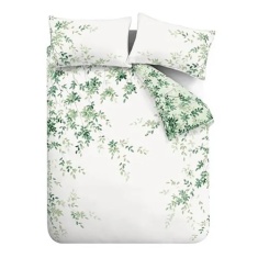 RHS Scenic Leaves Duvet Set - Green