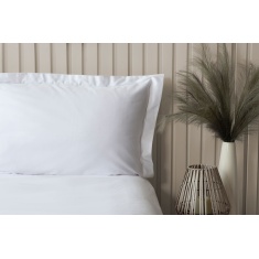 Belledorm Bamboo Oxford Pillowcase - White