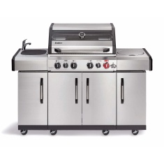 Enders Kansas II Pro 4 SIK Profi Turbo 4 Burner Gas Barbecue