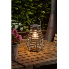 Smart Garden Maris Solar Lantern - Slate Smart Garden Maris Solar Lantern - Slate