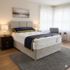 Highgrove Islington Mattress & Divan Set With Headboard Highgrove Islington Mattress & Divan Set With Headboard