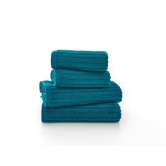 Deyongs Rialto Ribbed Towel - Lagoon