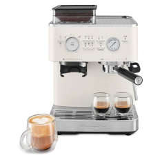 KitchenAid 5KES6551BPL Semi Automatic Espresso Machine with Burr Grinder - Porcelain