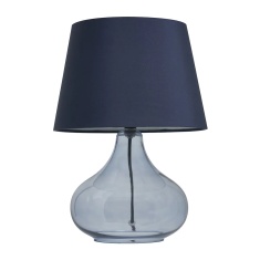 BHS Clarise Glass Table Lamp - Colbalt Blue BHS Clarise Glass Table Lamp - Colbalt Blue