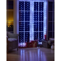 Smart Garden Party Curtain Lights - Cool White