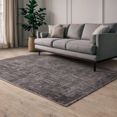 Asiatic Axel AX06 Shaggy Rug - Charcoal