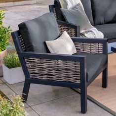 Norfolk Leisure St Lucia Lounge Set With Adjustable Table