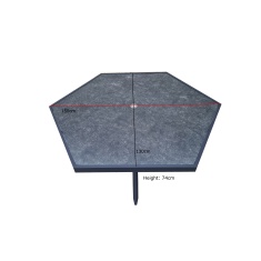 Signature Weave Signature Weave Bettina 6 Seater Hexagon Ceramic Table Dining Set