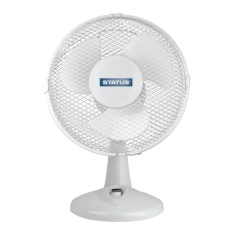 Status 9-inch Desk Fan - White