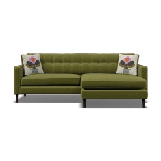Orla Kiely Ebben Chaise Fabric Sofa