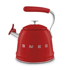 Smeg 50's Style Whistling Kettle 2.3L - Red Smeg 50's Style Whistling Kettle 2.3L - Red