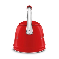 Smeg 50's Style Whistling Kettle 2.3L - Red