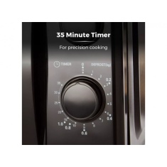 Tower T24034BLK 700W Manual Microwave 20L - Black