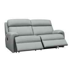 G Plan Hardy 3 Seater Leather Recliner Sofa