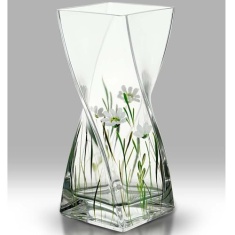 Nobile Daisy Pastures Twist Vase 20cm
