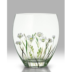 Nobile Daisy Pastures Curve Vase 21cm