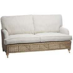 Desser Seville Light Oak Cane 3 Seater Sofa Desser Seville Light Oak Cane 3 Seater Sofa