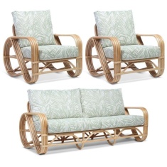 Desser Pretzel 3 Seater Sofa & 2 Chairs Suite