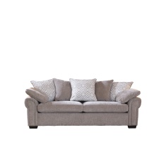 Ava Grand Pillow Back Fabric Sofa